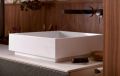 Hansgrohe Xuniva Evo E Umvadlo na dosku, 40x40 cm, bez prepadu, bez otvoru na batriu, biela