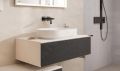 Hansgrohe Xuniva Evo U Umvadlo na dosku, 65x40 cm, bez prepadu, bez otvoru na batriu, matn bov