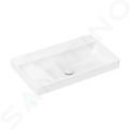 Hansgrohe Xelu Q Umvadlo 80x48 cm, bez prepadu, bez otvoru na batriu, SmartClean, biela