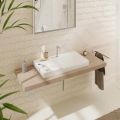 Hansgrohe Xelu Q Umvadlo 80x48 cm, bez prepadu, otvory na batriu a ovldanie, SmartClean, biela