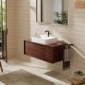 Hansgrohe Xuniva Q Um�vadlo na dosku, 60x45 cm, s prepadom, otvor na bat�riu, SmartClean, biela