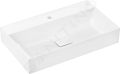 Hansgrohe Xevolos E Umvadlo 80x48 cm, bez prepadu, s otvorom na batriu, SmartClean, biela