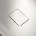 Hansgrohe Xevolos E Umvadlo 80x48 cm, bez prepadu, s otvorom na batriu, SmartClean, biela