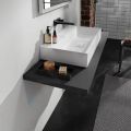 Hansgrohe Xevolos E Umvadlo 80x48 cm, bez prepadu, bez otvoru na batriu, SmartClean, biela