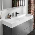 Hansgrohe Xevolos E Umvadlo 120x48 cm, bez prepadu, s otvorom na batriu, SmartClean, biela
