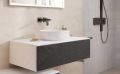 Hansgrohe Xuniva Evo S Umvadlo na dosku, priemer 40 cm, bez prepadu, bez otvoru na batriu, HygieneEffect, SmartClean, biele