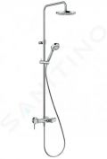 Kludi Logo Sprchov set Dual Shower System 200, s batriou, chrm