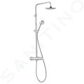 Kludi Logo Sprchov set Dual Shower System s termostatom, 200 mm, chrm