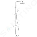 Kludi Logo Sprchov set Dual Shower System s termostatom, 20 cm, chrm
