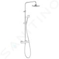 Kludi Logo Sprchov set Dual Shower System s termostatom, 200 mm, chrm