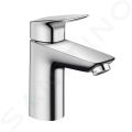 Hansgrohe Logis Umvadlov batria s vpusou Push-Open, chrm