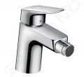 Hansgrohe Logis Bidetov batria s vpustom, chrm