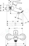 Hansgrohe Talis S Vaov batria, chrm