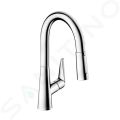 Hansgrohe Talis M51 Drezov batria s vsuvnou spkou, chrm