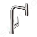 Hansgrohe Talis Select M51 Drezov batria s vsuvnou koncovkou, vzhad nerezov