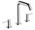 Hansgrohe Tecturis S Umvadlov batria s vpusou Push-Open, 3-otvorov intalcia, EcoSmart, chrm