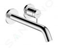 Hansgrohe Tecturis S Umvadlov batria pod omietku, s vpusou, 2-otvorov intalcia, EcoSmart, chrm