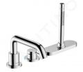 Hansgrohe Tecturis S Batria na okraj vane, 3-otvorov intalcia, sBox, chrm