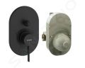 Hansgrohe Zesis S Batria pod omietku, na 2 spotrebie, s telesom, matn ierna