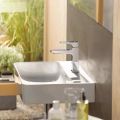 Hansgrohe Metropol Pkov umvadlov batria 100 s odtokovou spravou Push-Open, chrm