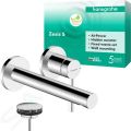 Hansgrohe Zesis S Umvadlov batria pod omietku, s vpusou, 2-otvorov intalcia, EcoSmart+, chrm
