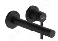 Hansgrohe Zesis S Umvadlov batria pod omietku, s vpusou, 2-otvorov intalcia, EcoSmart+, matn ierna