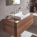 Hansgrohe Vivenis Umvadlov batria s vpustom, 3-otvorov intalcia, EcoSmart, chrm