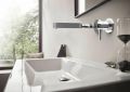 Hansgrohe Finoris Umvadlov batria pod omietku, 2-otvorov intalcia, EcoSmart, chrm