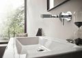 Hansgrohe Finoris Umvadlov batria pod omietku, 2-otvorov intalcia, EcoSmart, chrm