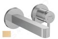 Hansgrohe Finoris Umvadlov batria pod omietku, s vpusou, 2-otvorov intalcia, EcoSmart, kefovan bronz
