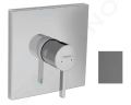 Hansgrohe Finoris Sprchov batria pod omietku, kefovan ierny chrm