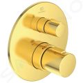 Ideal Standard CeraTherm Termostatick sprchov batria pod omietku, Brushed Gold