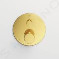 Ideal Standard CeraTherm Termostatick sprchov batria pod omietku, Brushed Gold