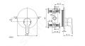 Ideal Standard Ceraplus II Sprchov batria pod omietku, chrm