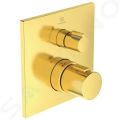 Ideal Standard CeraTherm Termostatick sprchov batria pod omietku, Brushed Gold