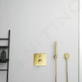 Ideal Standard CeraTherm Termostatick sprchov batria pod omietku, Brushed Gold