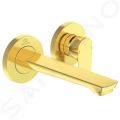 Ideal Standard Connect Air Umvadlov batria pod omietku, 2-otvorov intalcia, Brushed Gold