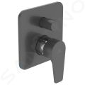 Ideal Standard Cerafine D Batria pod omietku, s telesom, na 2 spotrebie, chrm/siv perla