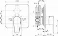 Ideal Standard Cerafine D Batria pod omietku, chrm