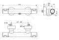 Ideal Standard CeraTherm Termostatick sprchov batria T25, ierna