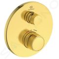 Ideal Standard CeraTherm Navigo Termostatick sprchov batria pod omietku, Brushed Gold