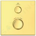 Ideal Standard CeraTherm Navigo Termostatick sprchov batria pod omietku, Brushed Gold