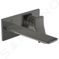 Ideal Standard Conca Tap Umvadlov batria pod omietku, vtok 18 cm, Magnetic Grey