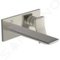 Ideal Standard Conca Tap Umvadlov batria pod omietku, vtok 180 mm, Silver Storm