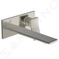 Ideal Standard Conca Tap Umvadlov batria pod omietku, vtok 22 cm, Silver Storm