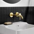 Ideal Standard Joy Umvadlov batria pod omietku, vtok 18 cm, 2-otvorov intalcia, Brushed Gold