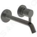 Ideal Standard Joy Umvadlov batria pod omietku, vtok 18 cm, 2-otvorov intalcia, Magnetic Grey