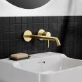 Ideal Standard Joy Umvadlov batria pod omietku, vtok 23 cm, 2-otvorov intalcia, Brushed Gold