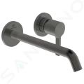Ideal Standard Joy Umvadlov batria pod omietku, vtok 23 cm, 2-otvorov intalcia, Magnetic Grey