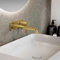 Ideal Standard Joy Umvadlov batria pod omietku, vtok 220 mm, Brushed Gold